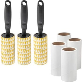 Resim Bastıs 3'lü Gri Lint Rulo Seti, 4 x Dolum Rulosu 