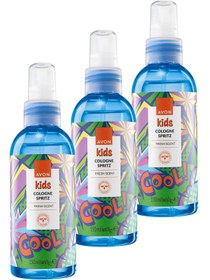 Resim Avon Kids Cool Çocuklar İçin Meyve Kokulu Parfüm Sprey 150 Ml. Üçlü Set 