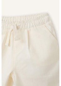 Resim Defacto Gabardin Pantolon Erkek Bebek G9590a526sper105 Ekru-er105 