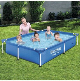 Resim Prefabrik Havuz 221x150x43cm 56401 