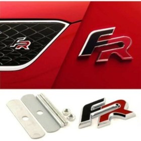 Resim BRTSHOPPİNG Seat Leon Ibiza Fr Logo Metal Ön Panjur Logosu 