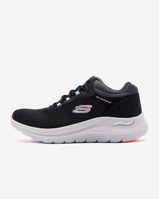 Resim Skechers Arch Fit 2.0 - Rainy Days Kadın Siyah Spor Ayakkabı 150194 Bkmt Siyah 
