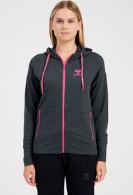 Resim hummel Kadın Spor Sweatshirt - Hmlcamile Zip Hoodie 