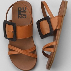 Resim Bueno Shoes Taba Deri Kadın Sandalet 01wu4224 