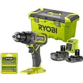 Resim Ryobi Rpd18-252ta17 18 V Li-ion One+kömürsüz Akülü Darbeli Matkap T5133006282 
