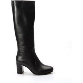 Resim Hakiki Deri Kadın Klasik Çizme 064sza999 001 