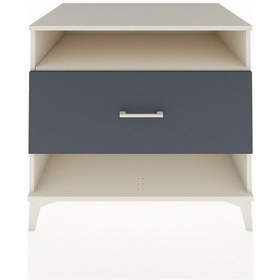 Resim Kronos Şifonyer Tek Raflı Tek Çekmeceli 88x59x80 Aytaşı-antrasit Aytaşı 