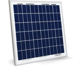 Resim 12W Watt Polikristal Güneş Paneli Lexron 