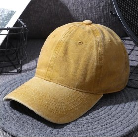 Resim Unisex Yıkamalı Beyzbol Kep 