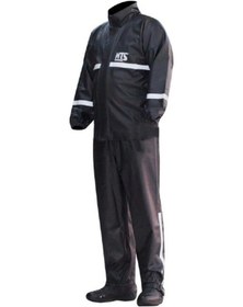 Resim Mts Q1361 Alt Üst Yağmurluk Takımı Siyah 