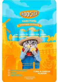 Resim Moochie Ton Balıklı Peynirli Sıvı Kedi Ödülü 5 x 15 G 