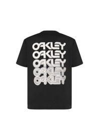 Resim Oakley B1b Repeated Tee Erkek Kısa Kollu Tişört Foa406852-oak.02e Antrasit 