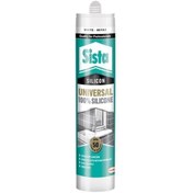 Resim Belle Fusion Sista Üniversal Beyaz Silikon 280 ml 