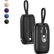 Resim Kinhank LinkTech MP09 9600 mAh Type-C / Lightning Kablolu 22.5W Powerbank PD3.0 