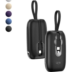 Resim Kinhank LinkTech MP09 9600 mAh Type-C / Lightning Kablolu 22.5W Powerbank PD3.0 