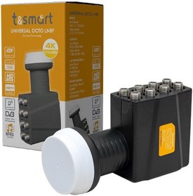 Resim T&Smart 0.8dB Ultra HD 4K Universal Sekizli Octo Lnb 