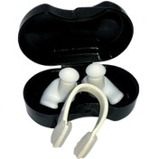 Resim Yumuşak Su Geçirmez Silikon Yüzücü Kulak Tıkacı/Burun Mandalı N11.140 