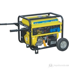 Resim Aksa AAP-8000E Benzinli Monofaze Jeneratör 8kVA (4 Zamanlı Motor) 