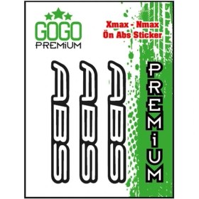 Resim Ön Abs Üçlü Damlasız Sticker 