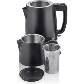 Resim Taç Keyfidem Çay Makinesi Mat Siyah 