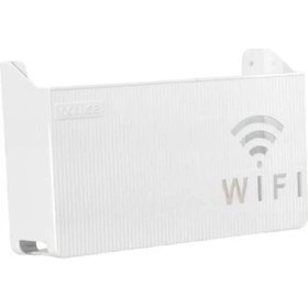 Resim Qixun Yönlendirici Raf Duvarı Asma Office Için Çok Fonksiyonlu Kablo Braket Organizatörü Yeni Beyaz (Yurt Dışından) 