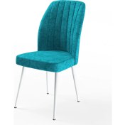 Resim Canisa Concept Platinum Serisi, 1.sınıf Yemek ve Mutfak Sandalyesi , 6 Adet , Ayaklar Beyaz 