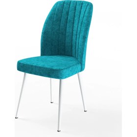 Resim Canisa Concept Platinum Serisi, 1.sınıf Yemek ve Mutfak Sandalyesi , 6 Adet , Ayaklar Beyaz 