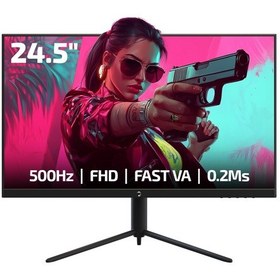 Resim Gamepower Lucid S50 24.5 500hz 0.2ms Fast Va E Spor 10 Bit Cece5gmp0081 