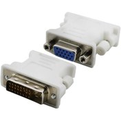 Resim Oem Dvı To Vga 24+1 Dvı Erkek-Vga Dişi Çevirici 