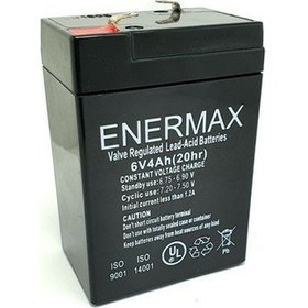 Resim ENERMAX Akü 6V 4AH 