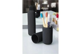 Resim Valiz Düzenleyici, Valiz Içi Diş Macun Fırça Saklama ve Taşıma Kabı Diş Fırçalık, 19 x 6 cm 