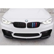 Resim Hasakman Bmw F30 3 Serisi M3 Ön Lip Piano Black Ön Ek 2012 2013 2014 2015 2016 2017 2018 