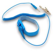 Resim ELEKTROMALL ESD Antistatik Mavi Bileklik Kablolu 1.8MT 