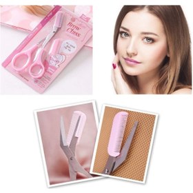 Resim Belle Fusion Taraklı Kaş Düzeltme Makası 