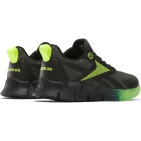 Resim Reebok Zıg N' Glow Elastıc Lace Siyah Erkek Çocuk Koşu Ayakkabısı 