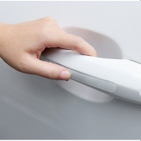 Resim Kapı Koruma Bademi Şeffaf Silikon 4 Adet 