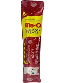 Resim Me-O Ton Balıklı ve Domatesli Likit Kedi Ödül Maması 15 G 
