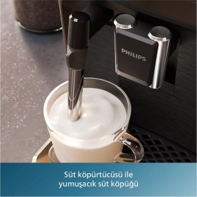 Resim Philips 2000 Serisi Tam Otomatik Espresso Makinesi EP2220/10 + 500GR Tchibo kahve 