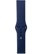 Resim Teknocep Galaxy Uyumlu Watch 46mm Band Serisi 22mm Klasik Kordon Silikon Strap Kayış-midnight Blue 