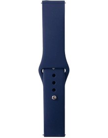 Resim Teknocep Galaxy Uyumlu Watch 46mm Band Serisi 22mm Klasik Kordon Silikon Strap Kayış-midnight Blue 