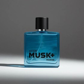 Resim Avon Musk Marine Erkek EDT Parfüm 75 ml Odunsu Koku İkili Set Ferah ve Maskülen 