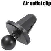 Resim Bappsus 17mm Evrensel Araç Hava Firar Braketi - Telefon Ve Gps Tutucu Kelepçewhıte White 