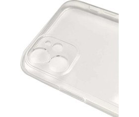 Resim Case 4U Apple iPhone 11 Kılıf Kamera Korumalı Yumuşak Şeffaf Ince Süper Silikon 