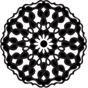 Resim Çiçek Deseni (Oto-Motor-Laptop-Duvar-Dekor) (Tip 9) 20 x 20 cm 