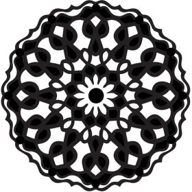Resim Çiçek Deseni (Oto-Motor-Laptop-Duvar-Dekor) (Tip 9) 20 x 20 cm 