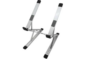 Resim Storemax Kaliteli Tok Alüminyum Dizüstü Bilgisayar Notebook Standı Yüksekliği Ayarlanabilir 30CM Maksimum Yükseklik Stand Taşınabilir Yükseltici MacBook Uyumlu Tüm Dizüstü Bilgisayar 10-16 Inç N8 