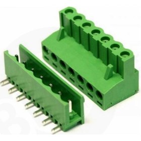 Resim 7'Li 5.08Mm 90 Derece Klemens Takım 