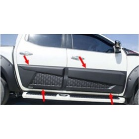 Resim Pars Nissan Navara Np300 Kapı Kaplama (ABS PLASTİK) Geniş Tip 