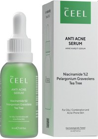 Resim The Ceel Sivilce ve Akne Karşıtı Cilt Serumu Salisilik Asit, Çay Ağacı ve Itır 30 ML 