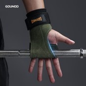 Resim Çok Renkli Spor Kulaklığı El Bileği Korsesi, Ağırlık Kaldırma ve Fitness İçin El Tutuş Kayışları 